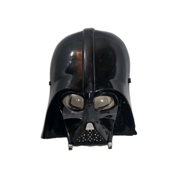 Star Wars Child's Size 7-8 Darth Vader Jumpsuit,  Belt, & Mask Halloween Costume - Picture 11 of 12